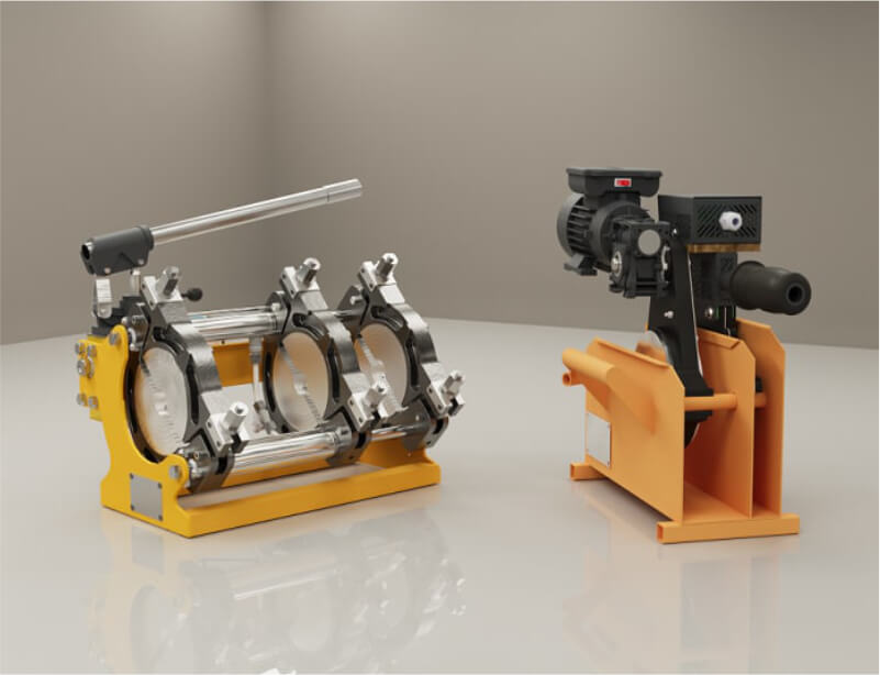 MHTW160 Polyethylene Pipe Manual Hydraulic Butt Welding Machine